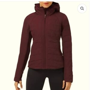 lululemon athletica Burgundy Puffer Jacket